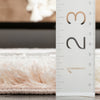 Sintra Mid-Century Modern Geometric Pattern Blush Thick & Soft Shag Rug