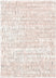 Sintra Mid-Century Modern Geometric Pattern Blush Thick & Soft Shag Rug
