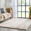 Sintra Mid-Century Modern Geometric Pattern Blush Thick & Soft Shag Rug