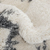 Mona Tribal Southwestern Ivory Super Soft And Thick Shag Rug