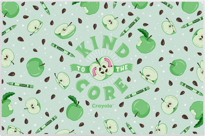 Crayola Kind to the Core Green Area Rug By Well Woven