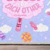 Crayola Be Sweet Lilac Area Rug By Well Woven