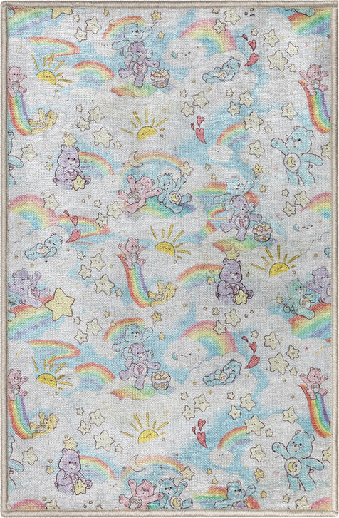 Care Bears Rainbows In The Sky Multi Area Rug By Well Woven
