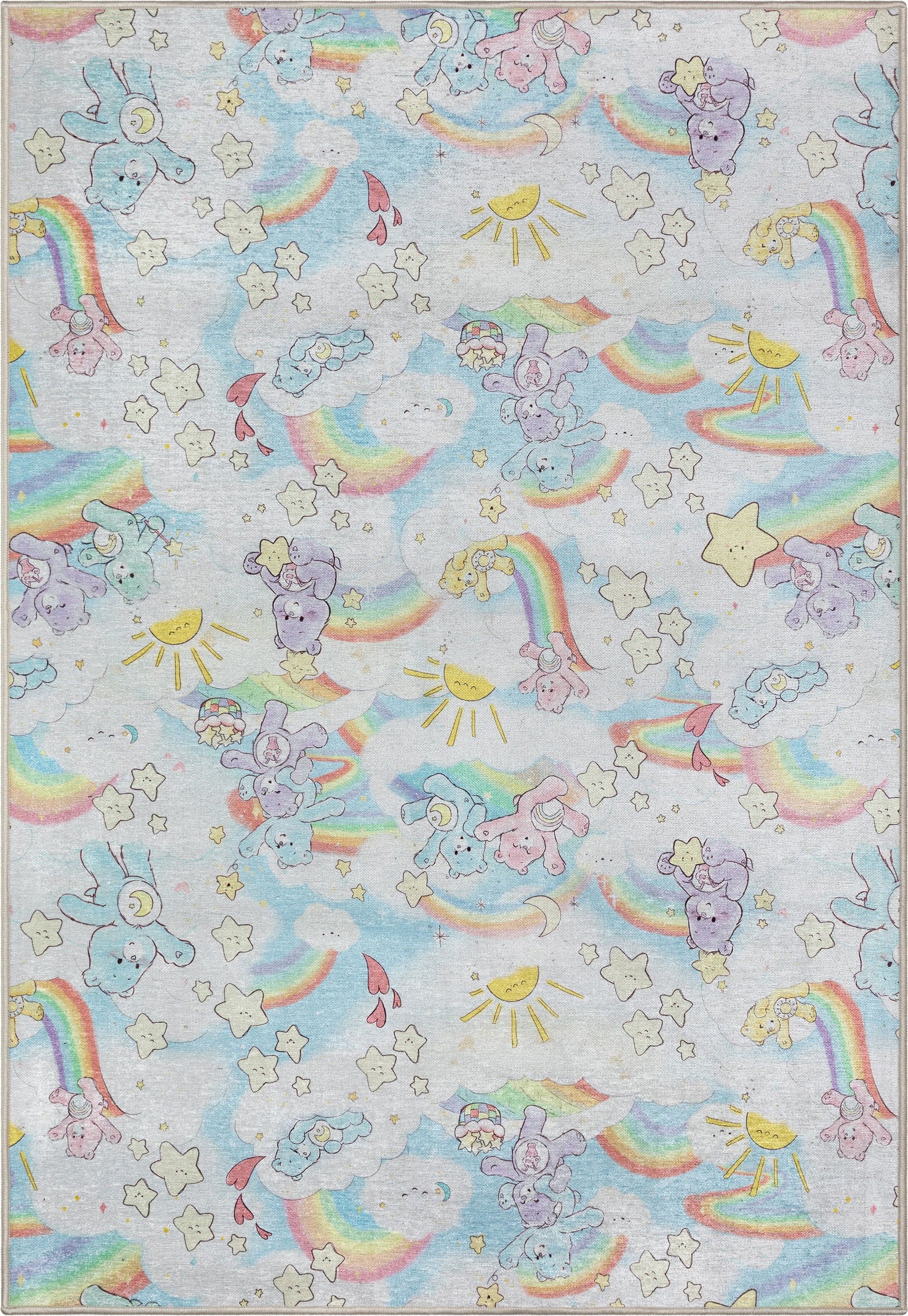 Rainbows In The Sky Multi Area Rug By Well Woven