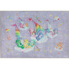 Care Bears Sailing On Clouds Lavendar Area Rug By Well Woven
