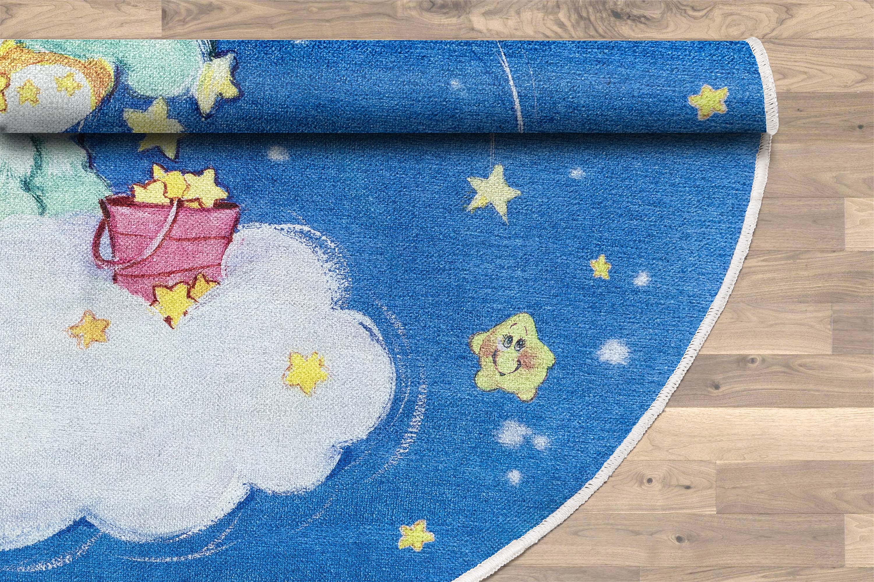 Wishing On A Star Blue Area Rug By Well Woven