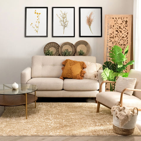 Origins Natural Modern Vintage Oriental Rug