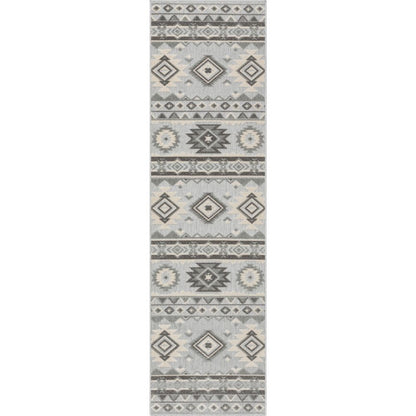 Mamba Grey Modern Indoor Outdoor Rug