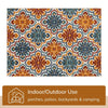 Devotion Beige Modern Indoor Outdoor Rug