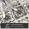 Devotion Grey Modern Indoor Outdoor Rug
