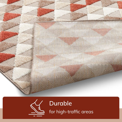 Dream Beige Modern Indoor Outdoor Rug