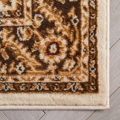 Mykonos Traditional Oriental & Persian Ivory Rug