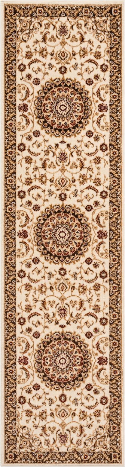 Mykonos Traditional Oriental & Persian Ivory Rug