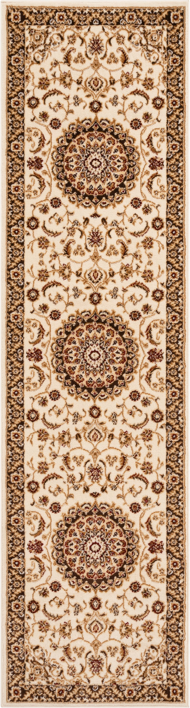 Mykonos Traditional Oriental & Persian Ivory Rug