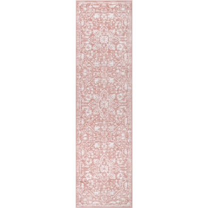 Disa Vintage Medallion Blush Soft Rug By Chill Rugs