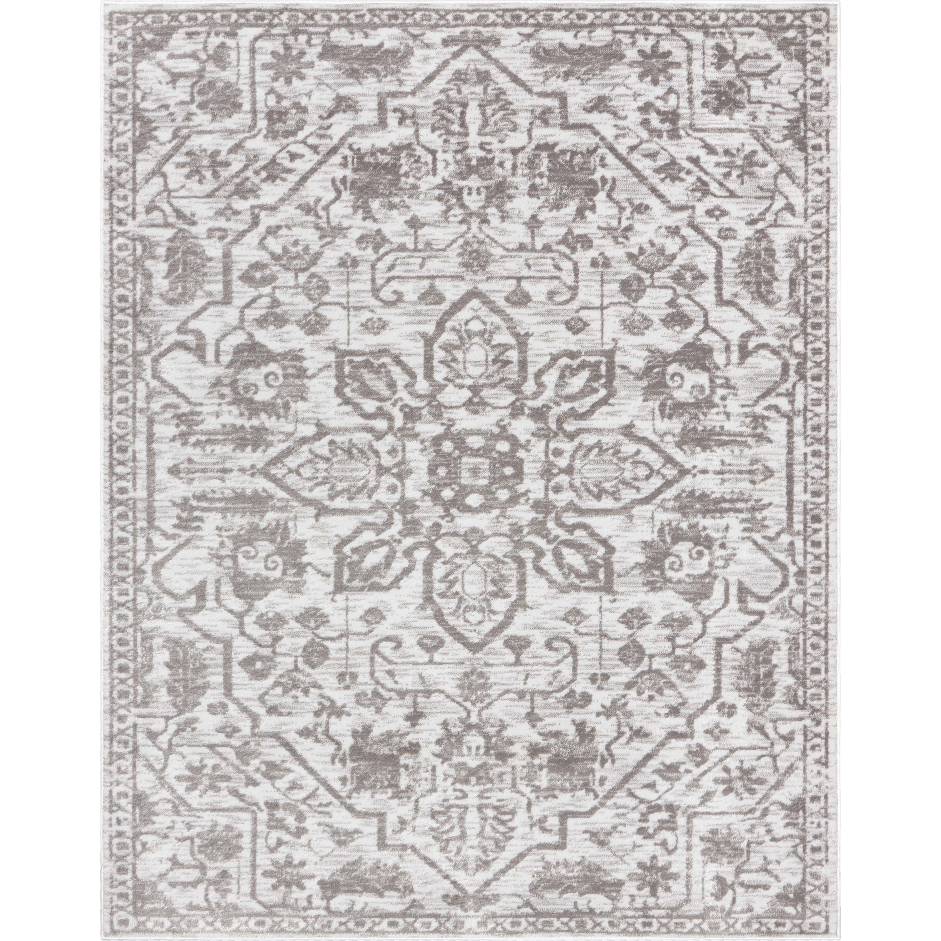 Disa Vintage Medallion Cream Soft Rug By Chill Rugs