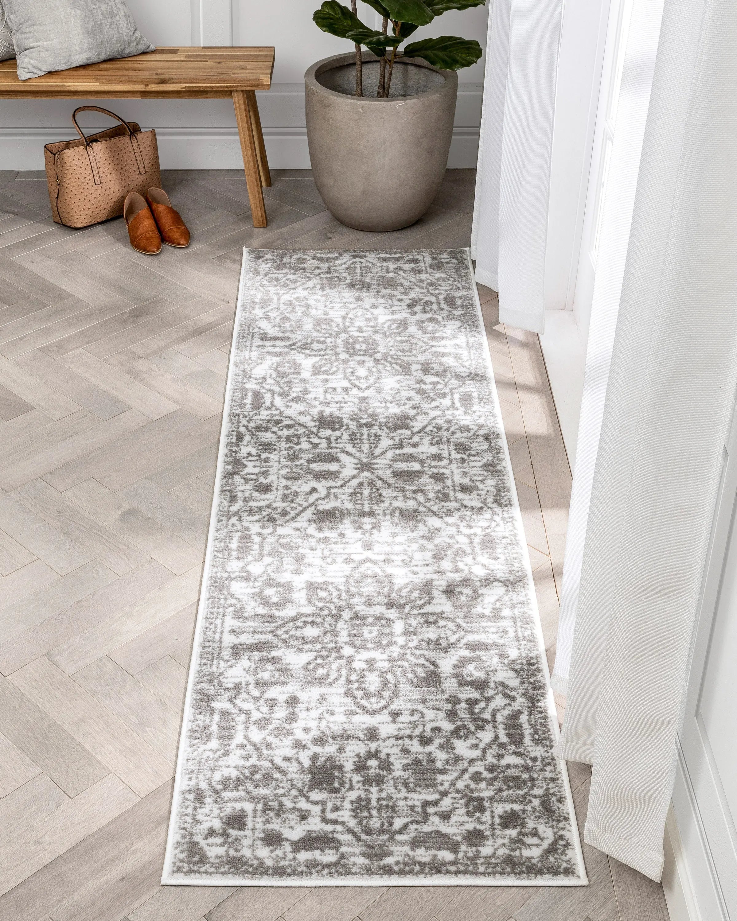 Disa Vintage Medallion Cream Soft Rug By Chill Rugs