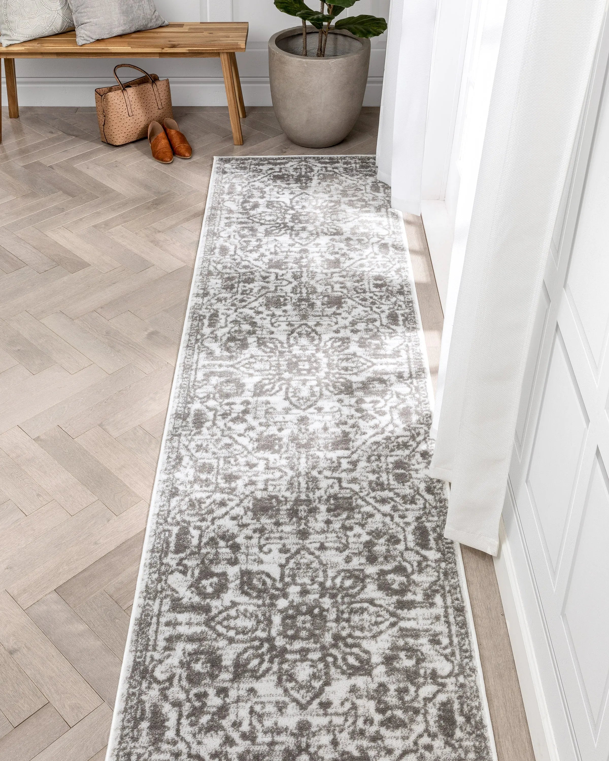 Disa Vintage Medallion Cream Soft Rug By Chill Rugs