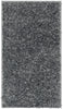 Emerson Modern Solid Dark Grey Textured Shag Rug