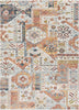 Elizabeth Global Vintage Patchwork Pattern Ivory Rug