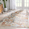 Elizabeth Global Vintage Patchwork Pattern Ivory Rug