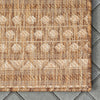 Arwen Tribal Indoor/Outdoor Brown Textured Rug