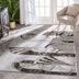 Walter Retro Marble Pattern Grey Glam Rug