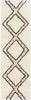 Bodhi Moroccan Tribal Diamond Ivory Rainbow Shag Rug