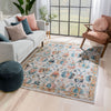 Ivy Bohemian Vintage Oriental Botanical Beige Rug