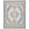 Jane Vintage Bohemian Aztec Tribal Blue Rug