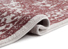 Dazzling Rose Vintage Microfiber 7'10" x 9'10" Rug