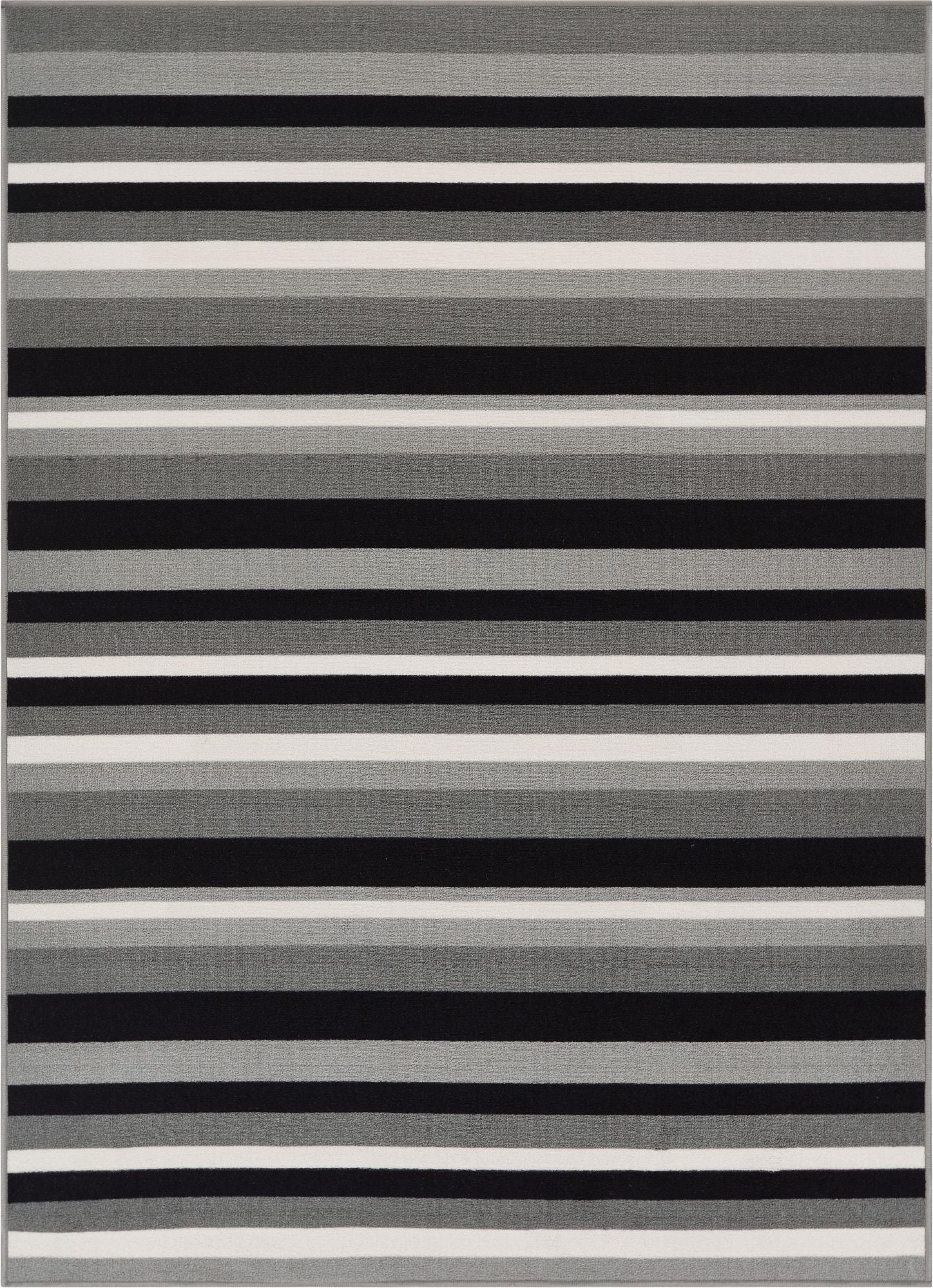 Uni Stripes Grey Modern Rug