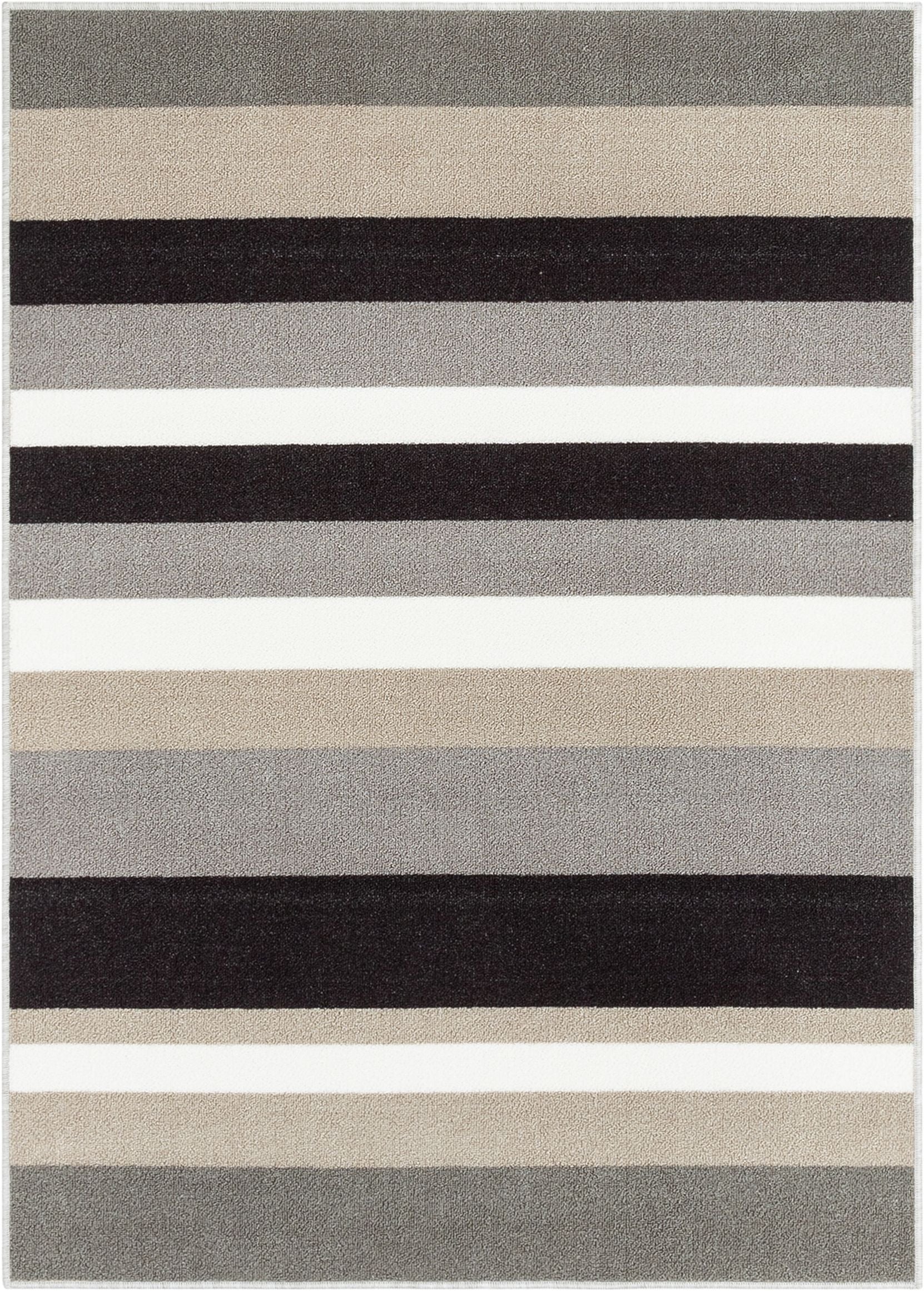 Uni Stripes Grey Modern Rug