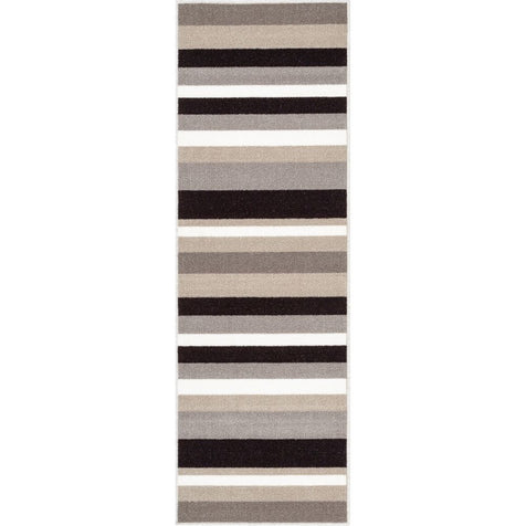 Uni Stripes Grey Modern Rug