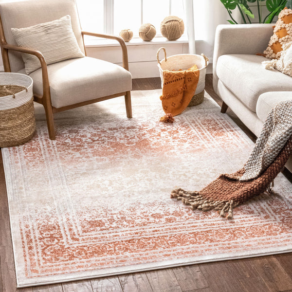 Melange Copper Vintage Modern Rug