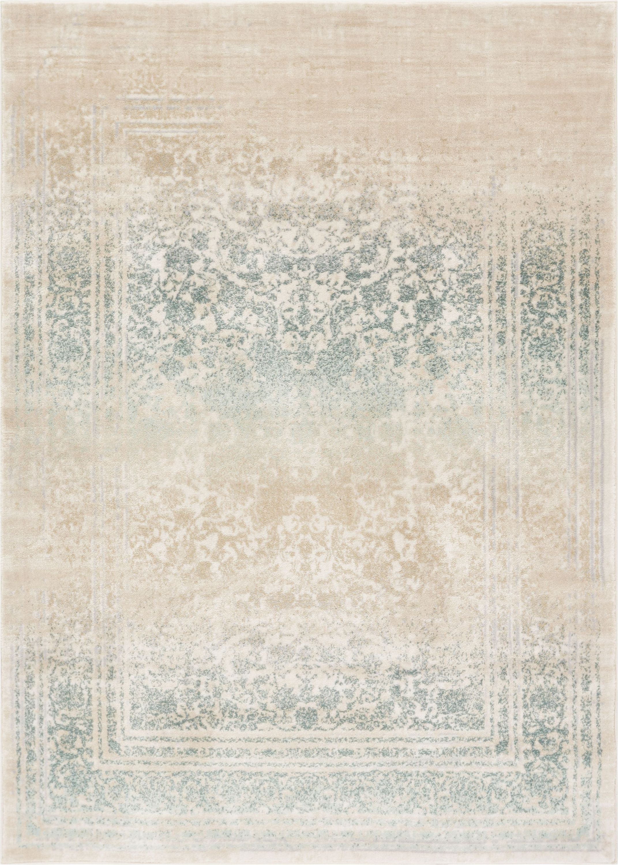 Melange Blue Vintage Modern Rug