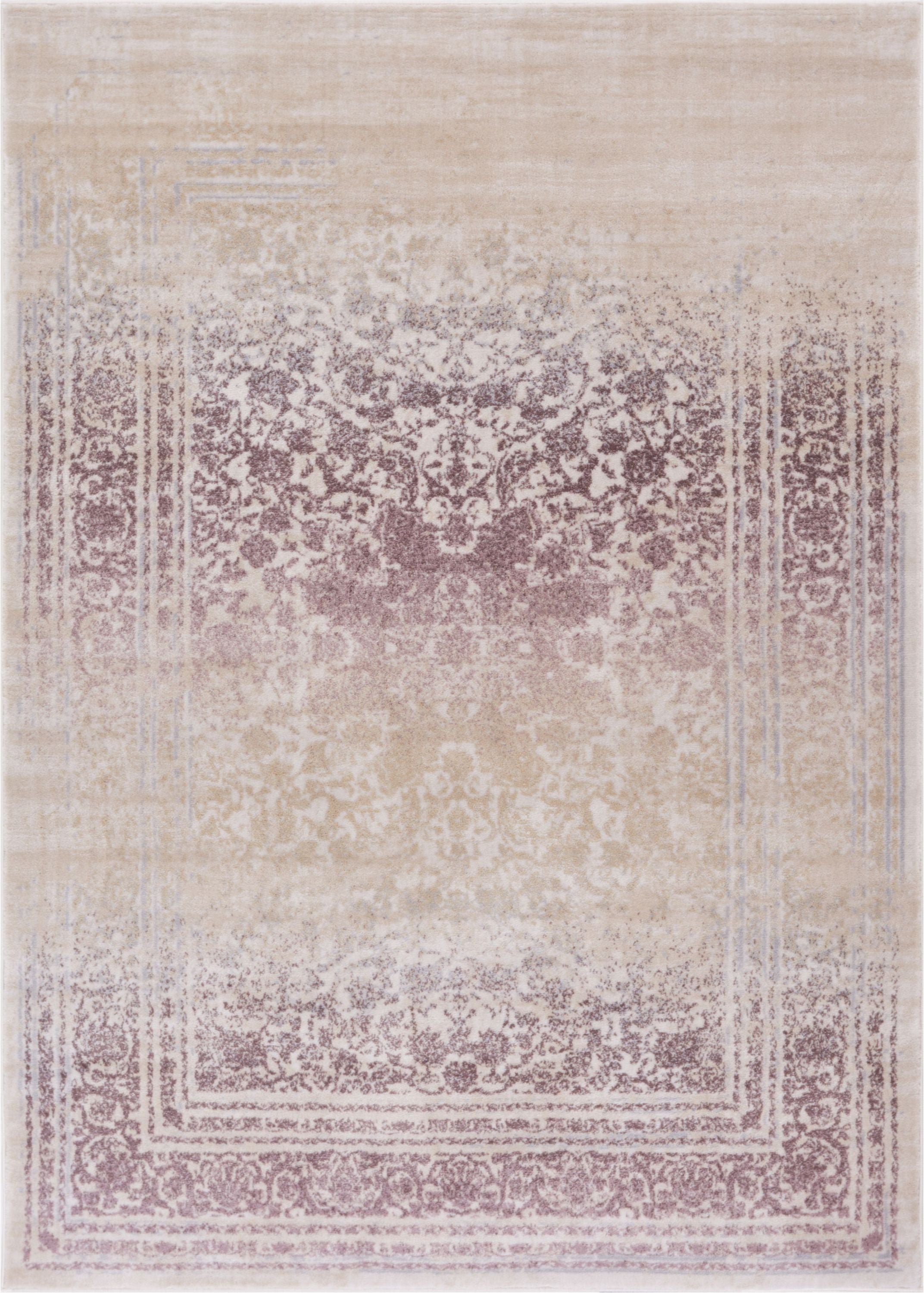 Melange Lavender Vintage Modern Rug