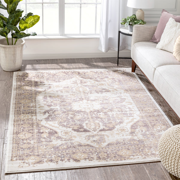 Maxwell Lavender Vintage Modern Rug