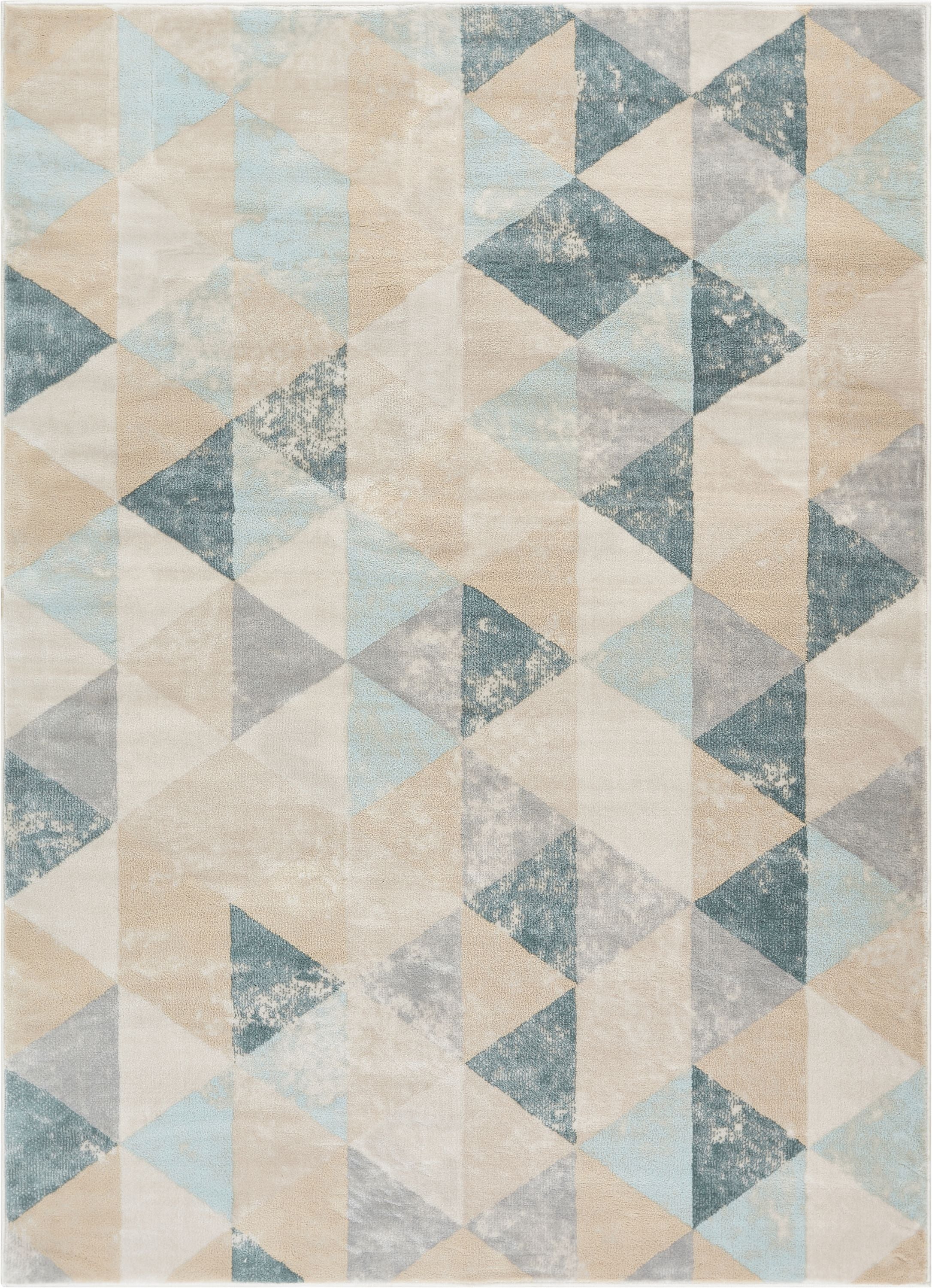 Lancaster Blue Vintage Modern Rug