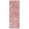 Chie Glam Solid Ultra-Soft Plush Pink Shag Rug
