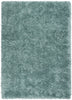 Chie Glam Solid Ultra-Soft Light Blue Shag Rug