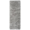 Chie Glam Solid Ultra-Soft Grey Shag Rug
