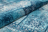 Fiatto Blue Traditional Vintage Rug