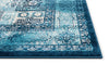 Fiatto Blue Traditional Vintage Rug