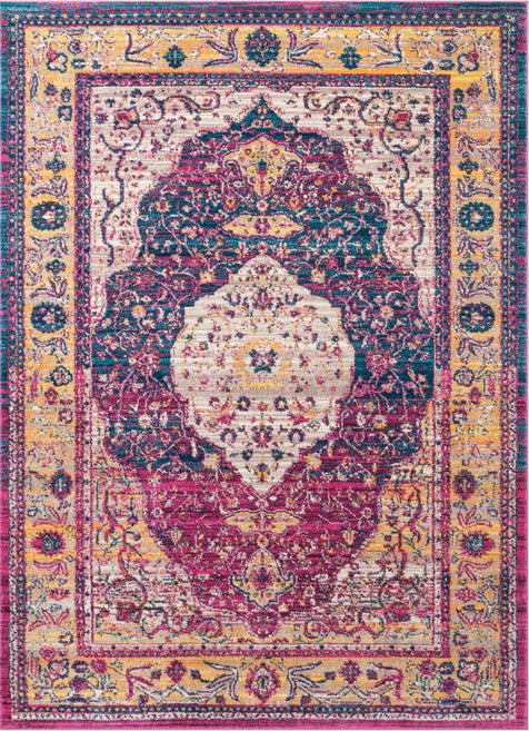 Molly Multi Vintage Rug 7'10" x 9'10"