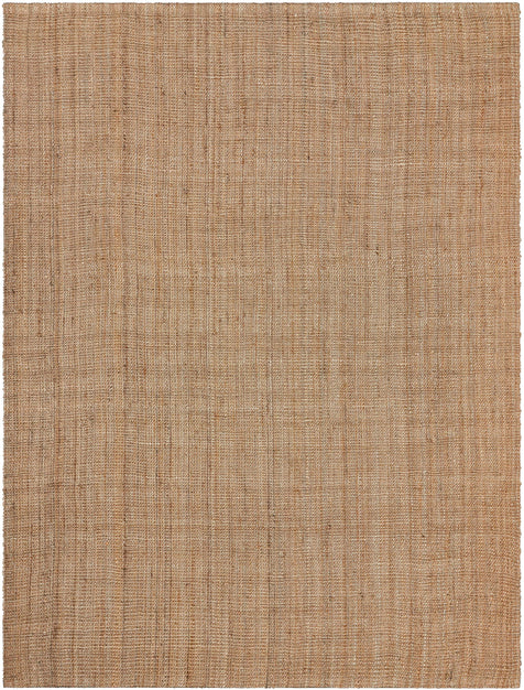 Boucle Hand-Woven Natural-Fiber Rug Farmhouse Solid Pattern Chunky-Textured Rug
