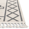 Mica Southwestern Tribal Geometric Ivory Kilim-Style Rug