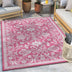 Delphi Oriental Persian Indoor/Outdoor Fuchsia Flat-Weave Rug