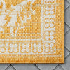 Delphi Oriental Persian Indoor/Outdoor Yellow Flat-Weave Rug