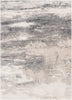 Norman Abstract Distressed Ivory Vintage Rug